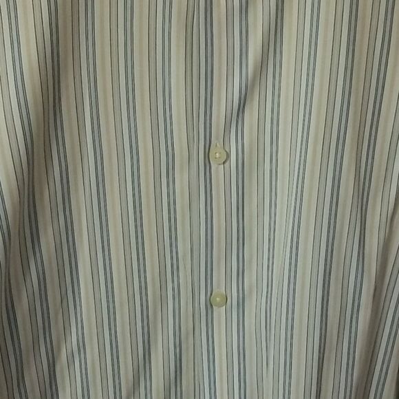 Banana Republic button down collar XL multi striped shirt - Picture 3 of 5